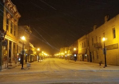 Sheboygan Falls - Pine St winter